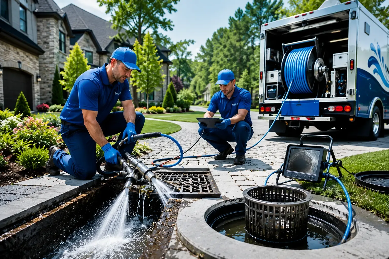 Local outdoor drain cleaning professionals in Center, ND